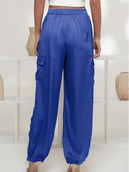 CARGA – Cargohose mit hohem Bund & weitem Bein