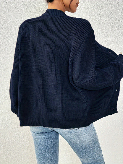 KNIT – Strickjacke mit Knopfleiste