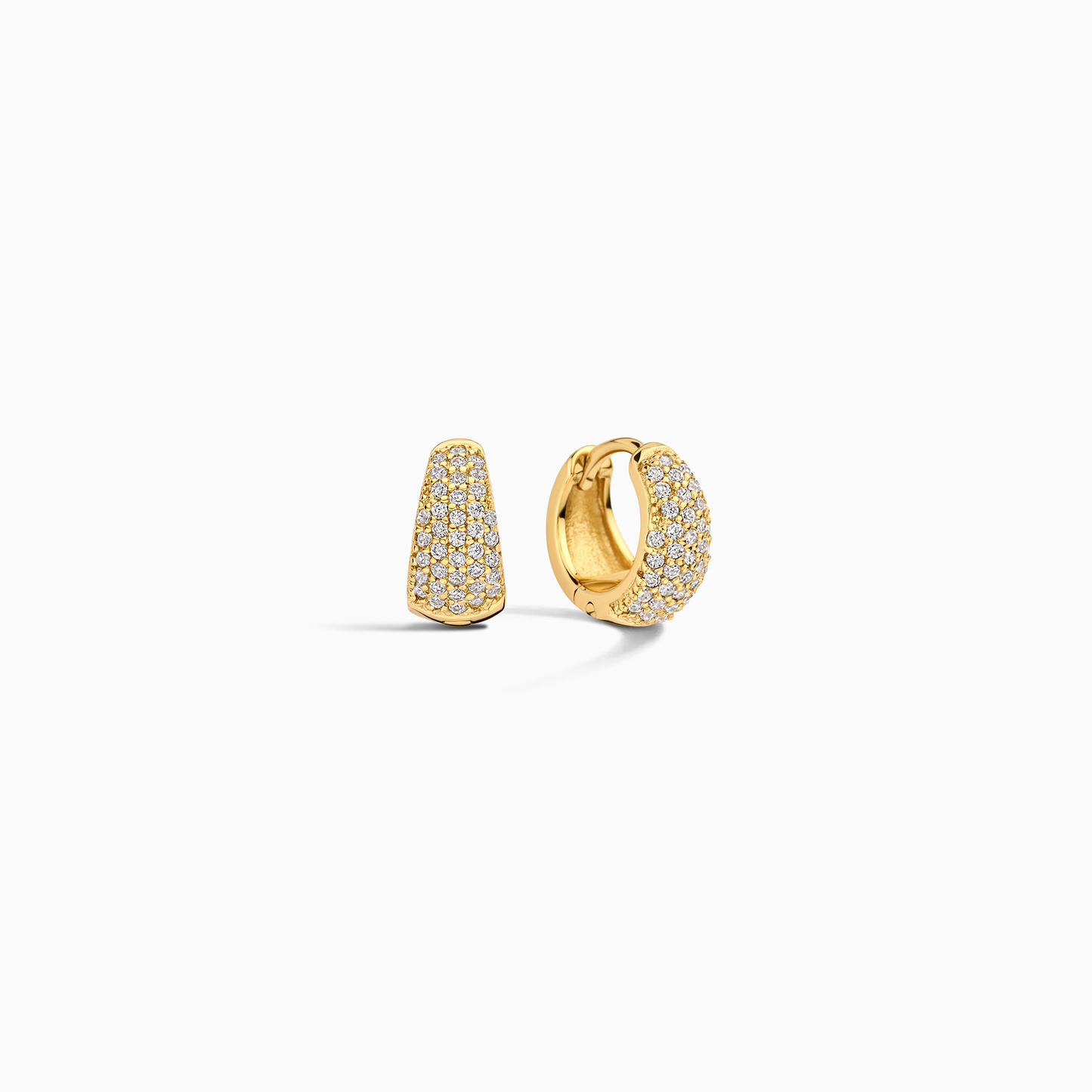 Jules Mini Hoops Ohrringe | Gold 16k