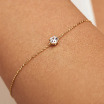 Cléa Moissanite Stein Bracelet