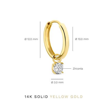 Larmes de Lune Stein Ohrringe Set