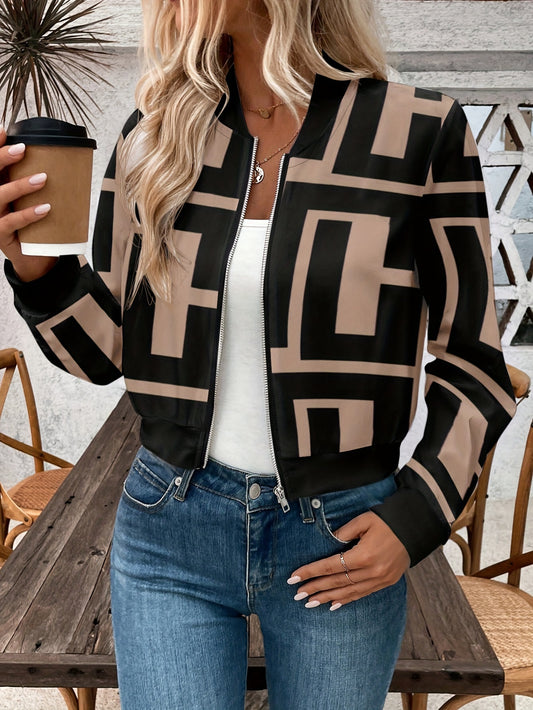 URBAN – Damen Kurzjacke mit Reißverschluss