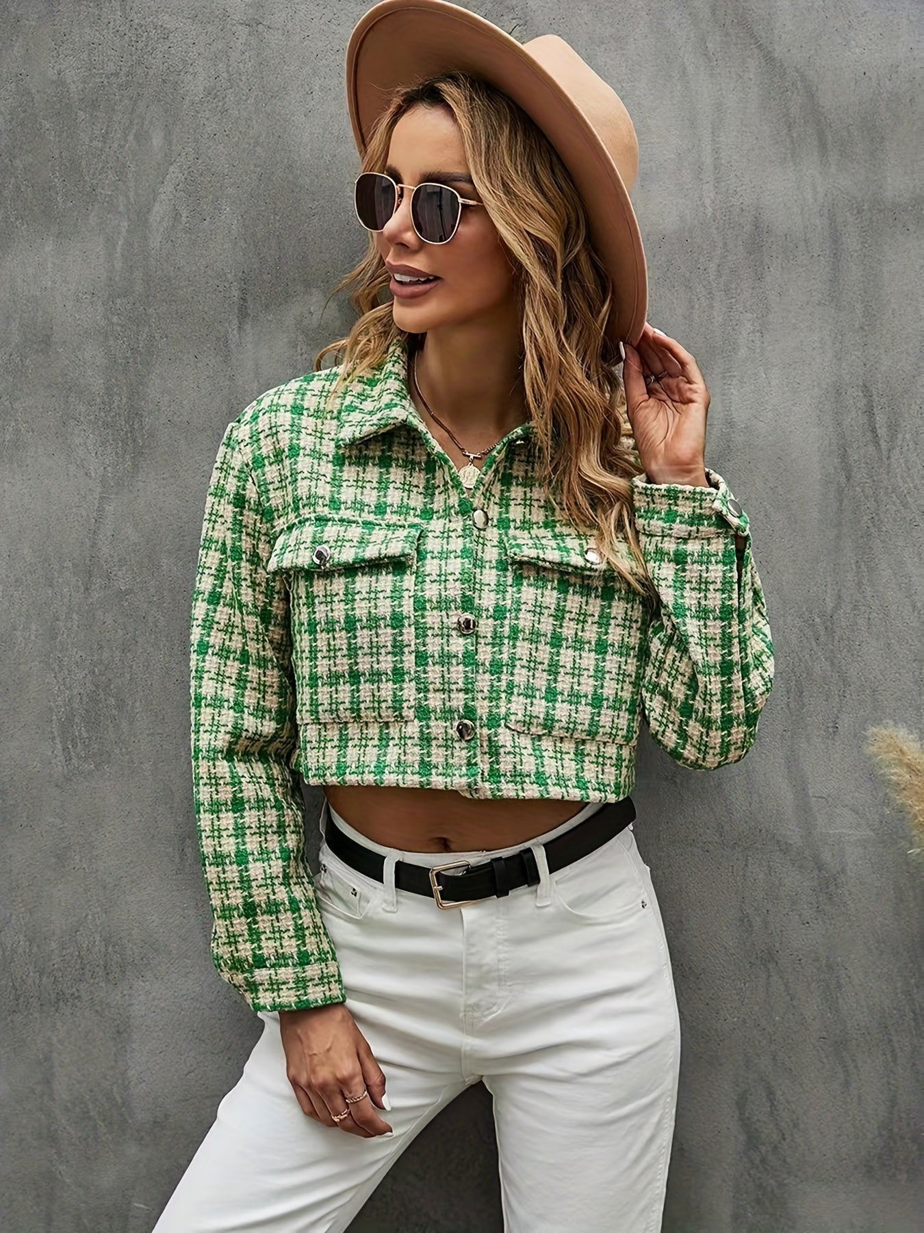 VACA – Karierte Kurzjacke