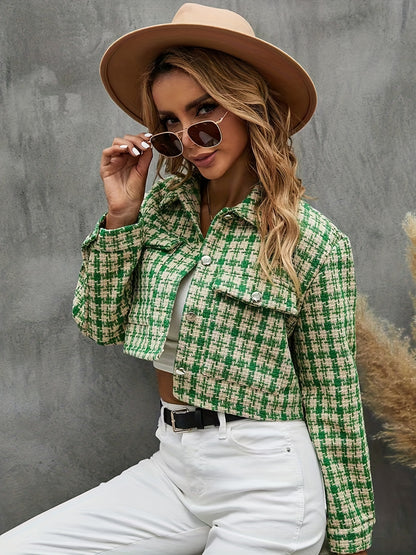 VACA – Karierte Kurzjacke