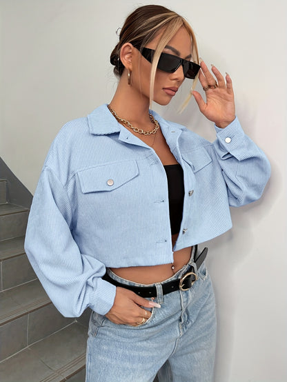 CORDY – Cordjacke mit Raglanärmeln
