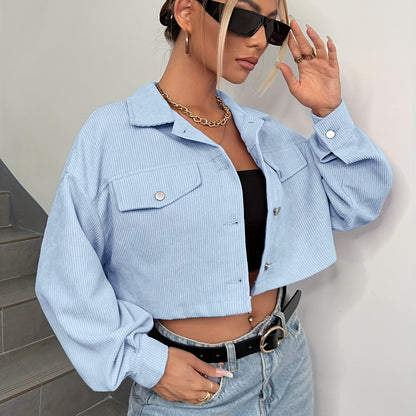 CORDY – Cordjacke mit Raglanärmeln