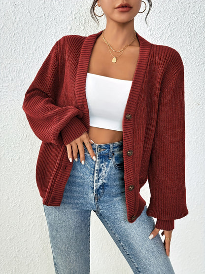 KNIT – Strickjacke mit Knopfleiste