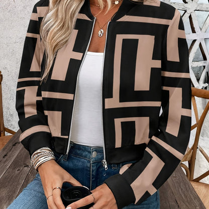 URBAN – Damen Kurzjacke mit Reißverschluss