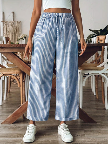 STRIP – Old Money Style Streifenhose