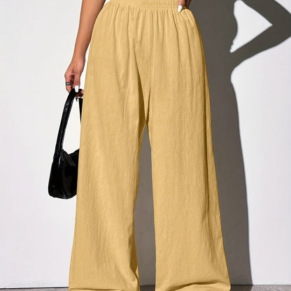 EZRA – Gerade-Hose mit Gummibund & Taschen