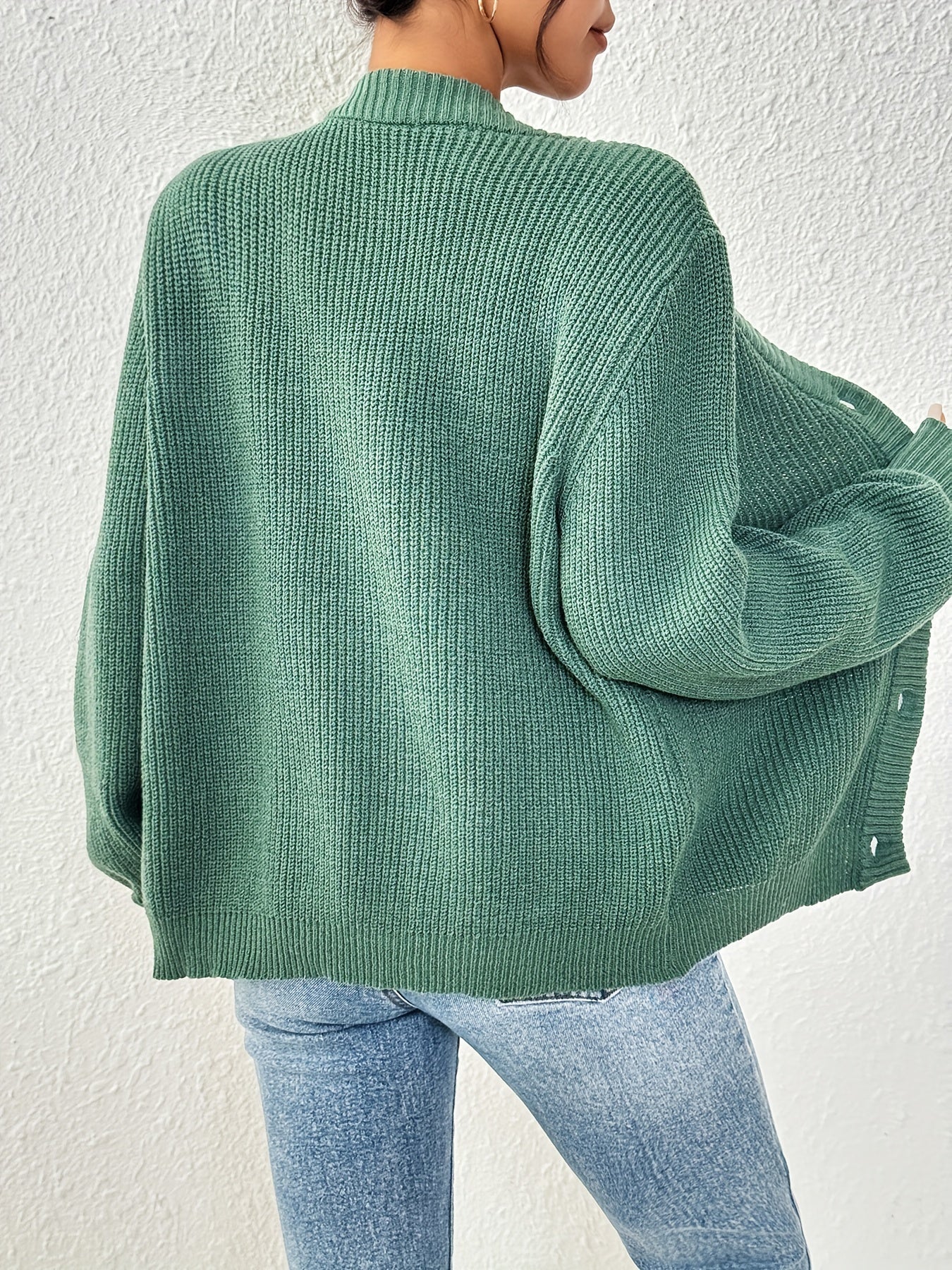 KNIT – Strickjacke mit Knopfleiste