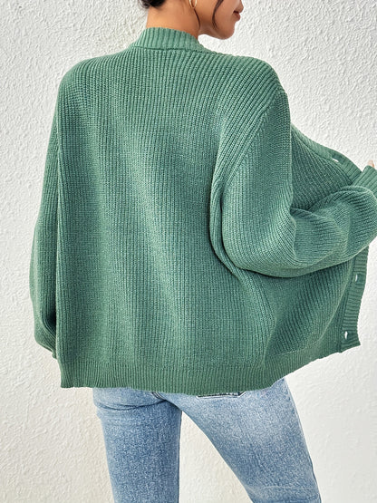 KNIT – Strickjacke mit Knopfleiste