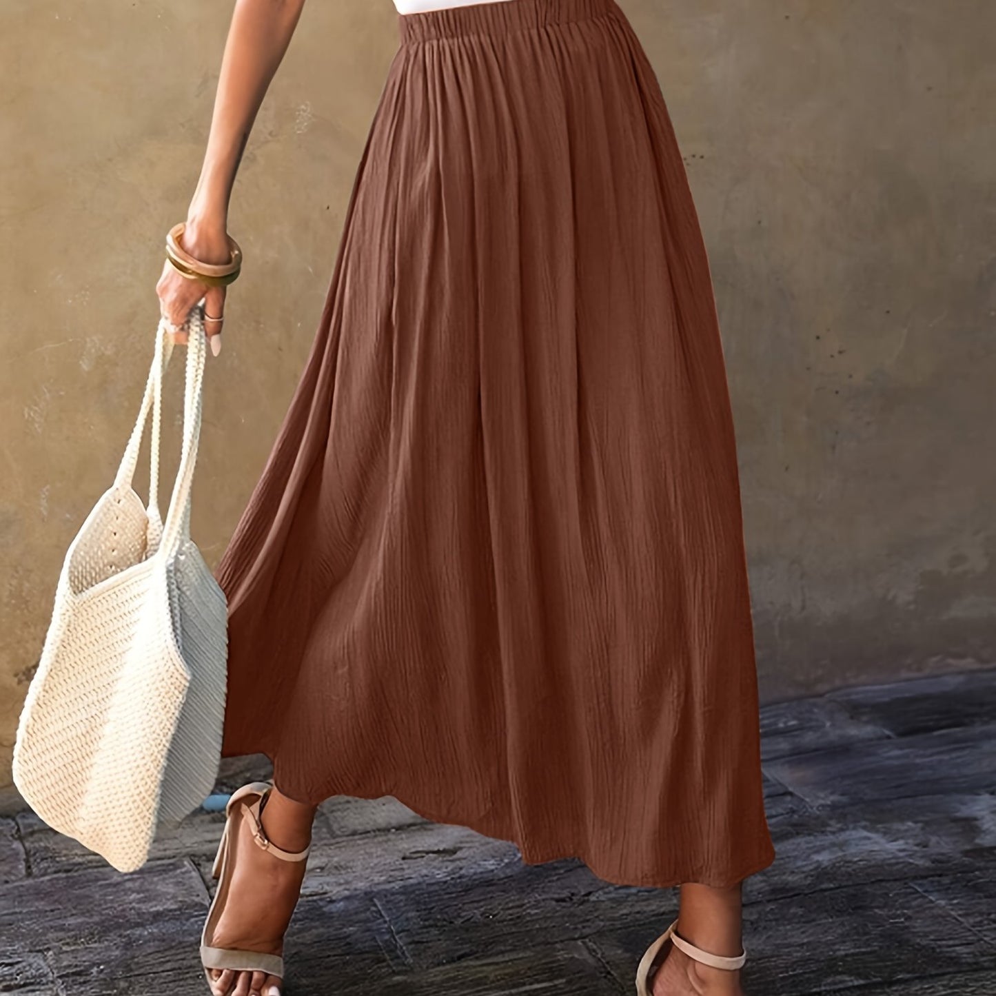 SOLEA – Eleganter A-Linien-Midirock
