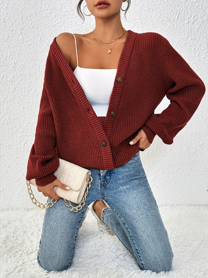 KNIT – Strickjacke mit Knopfleiste