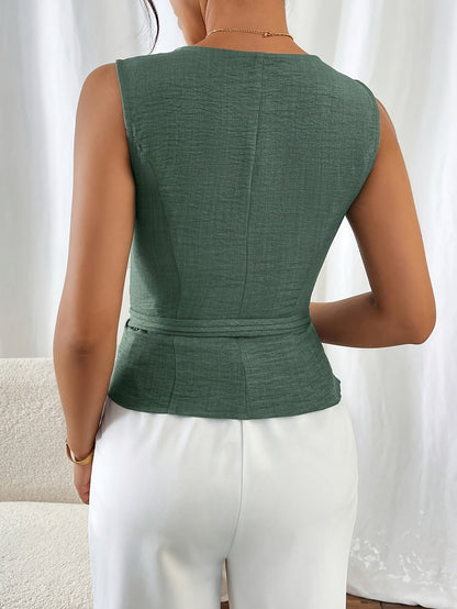 WASY – Ärmelloses Shirt mit Taillenband