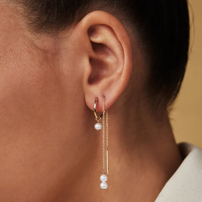 Delia Crest Ohrringe | Gold 14k