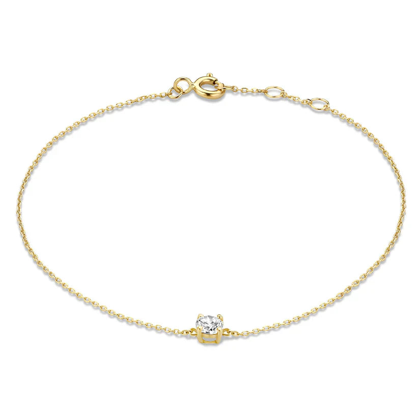 Cléa Moissanite Stein Bracelet