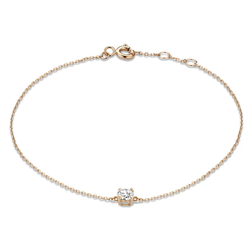 Cléa Moissanite Stein Bracelet