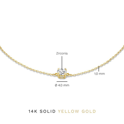 Cléa Moissanite Stein Bracelet