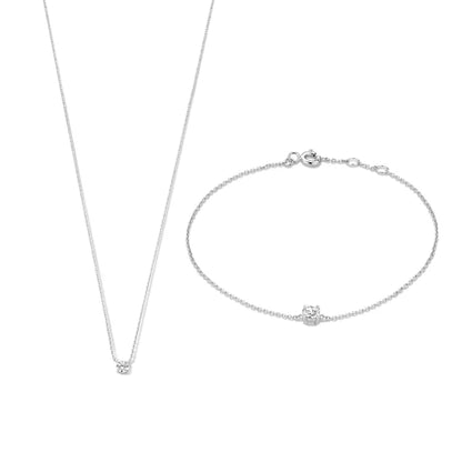 Cléa Moissanite Set | Gold 14k