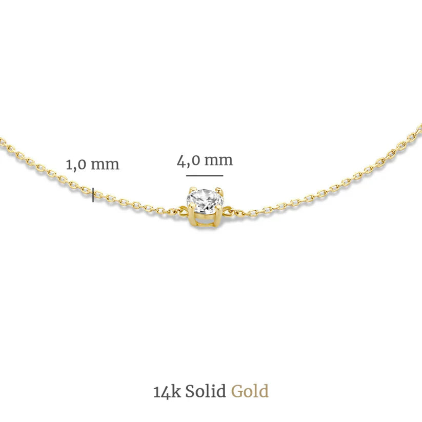 Cléa Moissanite Set | Gold 14k