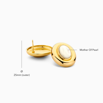 Giselle Pearl Ohrringe | Gold 14k